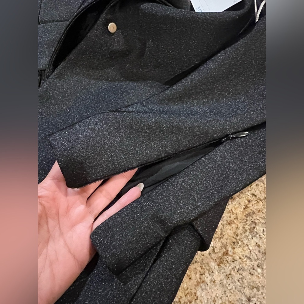 Good American Disco Sculpted Blazer Black01 Size Small $199 Revolve Sold Out NWT - Picture 9 of 12